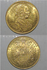 4 ducati 1915 austria - riproduzione-non oro -