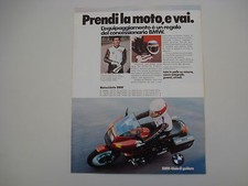 advertising Pubblicità 1979 MOTO BMW R100 R 100 e GIACOMO AGOSTINI