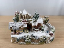ULTRA RARA Lilliput Lane Edizione Limitata Winter Wonderland 2009 Scena di Natale