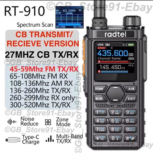 Radtel 910 versione - cb,