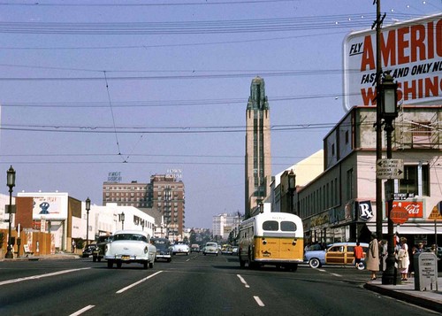 1954 downtown los - 1954,