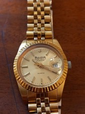 OROLOGIO DA POLSO BULOVA SUPER SEVILLE CALENDAR QUARTZ