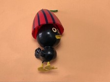 pupazzo plastica calimero vintage da appendere