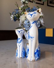 Set di statuine di gatto