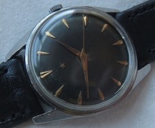 Orologio da polso uomo Zenith cassa acciaio vite retrocarico manuale 34,5 mm. di diametro