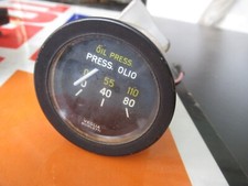 FIAT 124 Sport - Strumento manometro pressione olio - Ricambio usato