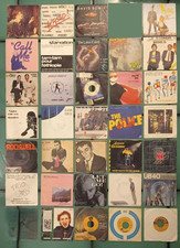 Lotto 90 7" / 45 Giri New Wave 80's Synth Pop Rock Italiana Soul Funk Disco OST