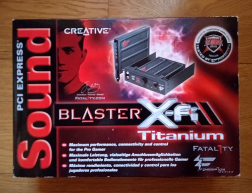 Creative sound blaster fi - sound, x-fi