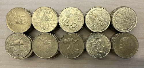 Cento monete 200 lire - da,