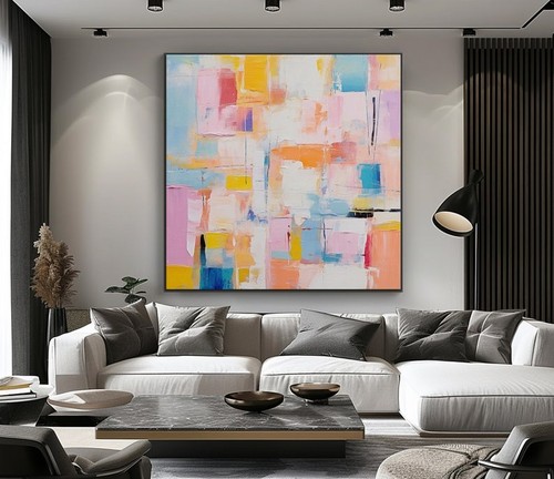 Quadro astratto arte moderna