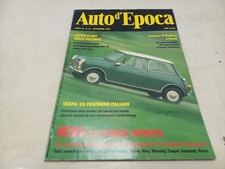 AUTO DEPOCA NOVEMBRE 1992 MINI PIAGGIO VESPA