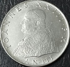 VATICANO MONETA 100 LIRE 1961