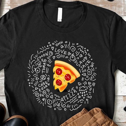 Camicia pizza slice - camicia, slice,