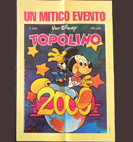 Topolino libretto locandina - topolino,