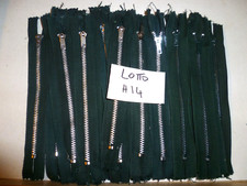 30 PZ CERNIERE MISTE VARI VERDONE 13 / 14 CM LAMPO ZIP CATENA 3 PANTALONE