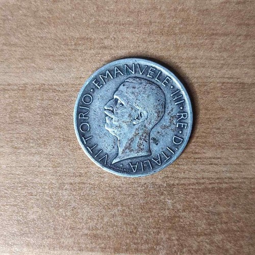 Moneta lire 1929 - 5, vittorio