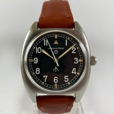 OROLOGIO HAMILTON MILITARE W10-6645-99 523-8290 VINTAGE 1973 ACCIAIO CAL. 649