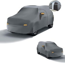 TELO AUTO SUV COPRIAUTO FELPATO IMPERMEABILE ZIP E RIFRANGENTI XL:482x178x145cm