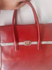 borsa Guess originale rossa finta pelle usata pochissimo da donna
