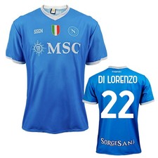 Maglia Di Lorenzo Napoli Home 2025 2026 Azzurri ufficiale adulto ragazzo bambin
