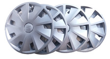 Set 4 Borchie coprimozzo 15" 5P0601147B originale compatibile con Seat Leon