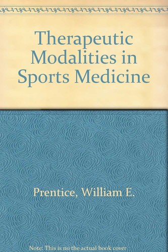 Therapeutic modalities - therapeutic, in