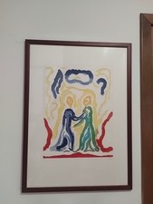 Guidi Virgilio. Olio su tela