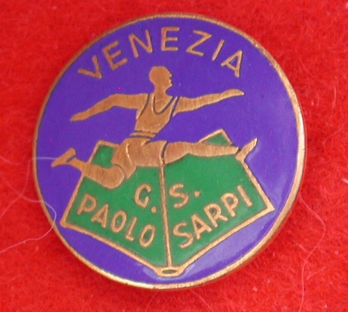 Vecchio distintivo smaltato - vecchio,