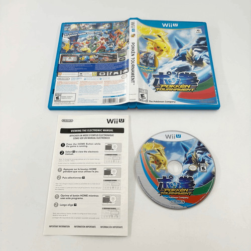 Pokemon pokken tournament wii - pokemon,