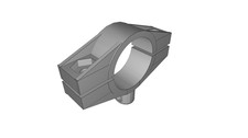 Clamp Canna 1 Pollice per