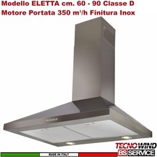 Cappa Parete Camino Moderna 90