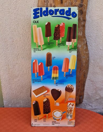 Insegna tabella gelati - tabella,