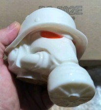 Copertura CASCO ACCIAIO-MASCHERA ANTIGAS-BIANCO-ARANCIO calotta protettiva - con antifurto