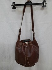 Borsa bag tracolla secchiello Valentino marrone vintage shoulder bag spalla