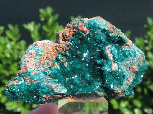 Minerali dioptasio verde - minerali,