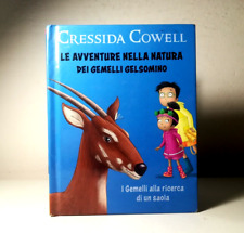 LE AVVENTURE NELLA NATURA DEI GEMELLI GELSOMINO di Cressida Cowell libro - (61)
