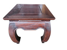 TAVOLINO  ETNICO IN MASSELLO VINTAGE PERFETTO STATO