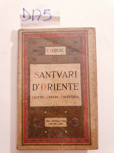 Santuari oriente egitto - -,