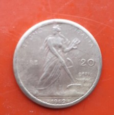 moneta 20 lire 1912 Vittorio