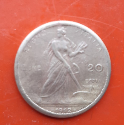 Moneta lire 1912 vittorio - lire,