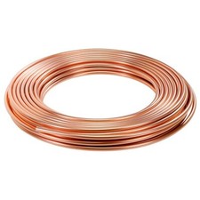 Tubo Rame 10x1  per Idraulica Gas Acqua rotolo da 10 a 50 mt