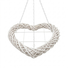 cuore bianco Ghirlanda in