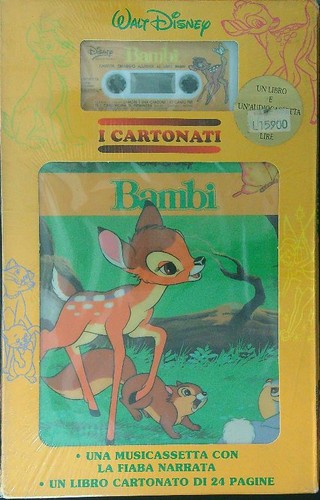 Bambi audiocassetta walt - +,