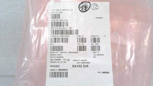 Molex 45984 0007 passo - molex, 1,27mm