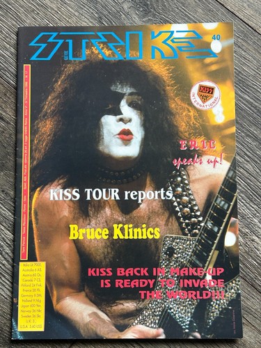 Kiss fanzine magazine - kiss,