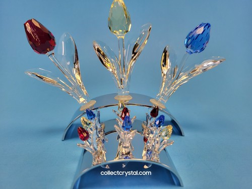 Swarovski tulip flowers - swarovski,