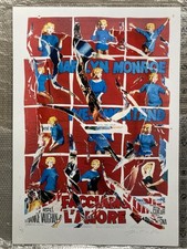 MIMMO ROTELLA, Facciamo l’amore, seridécollage, cm 100x70 firma e timbro