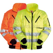 GIUBBINO GIACCA ALTA VISIBILITA' DA LAVORO PAYPER STREET BANDE 3M RIFLETTENTI