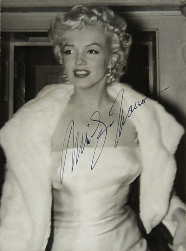 Foto marilyn monroe firmata - ,
