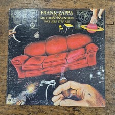 LP Frank Zappa And The Mothers Invention One Size Fits All DS 2216 Rock Vinile